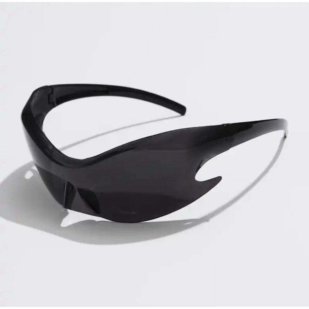 Luxury Brand Sports Punk Y2K Sunglasses Women Men Unique Goggle One Piece Sun